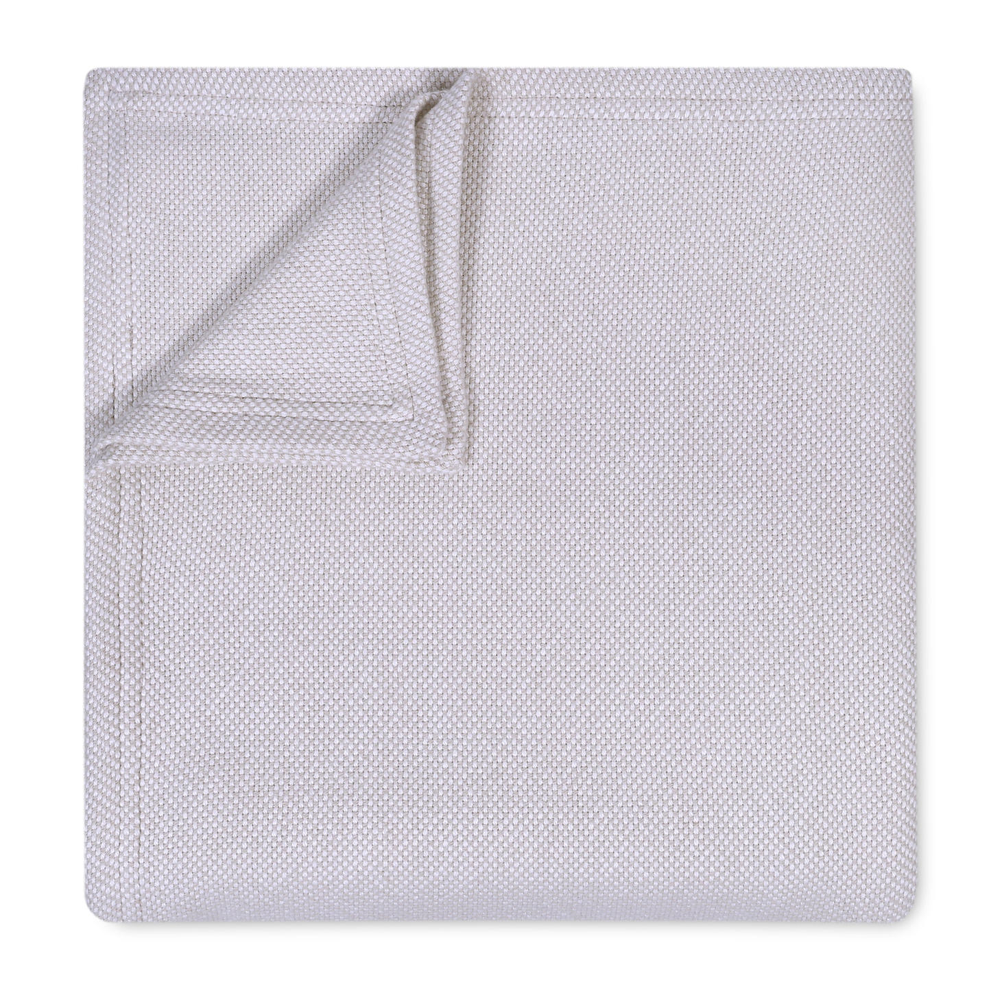 Basketweave Blanket, Oatmeal - Riviera Home