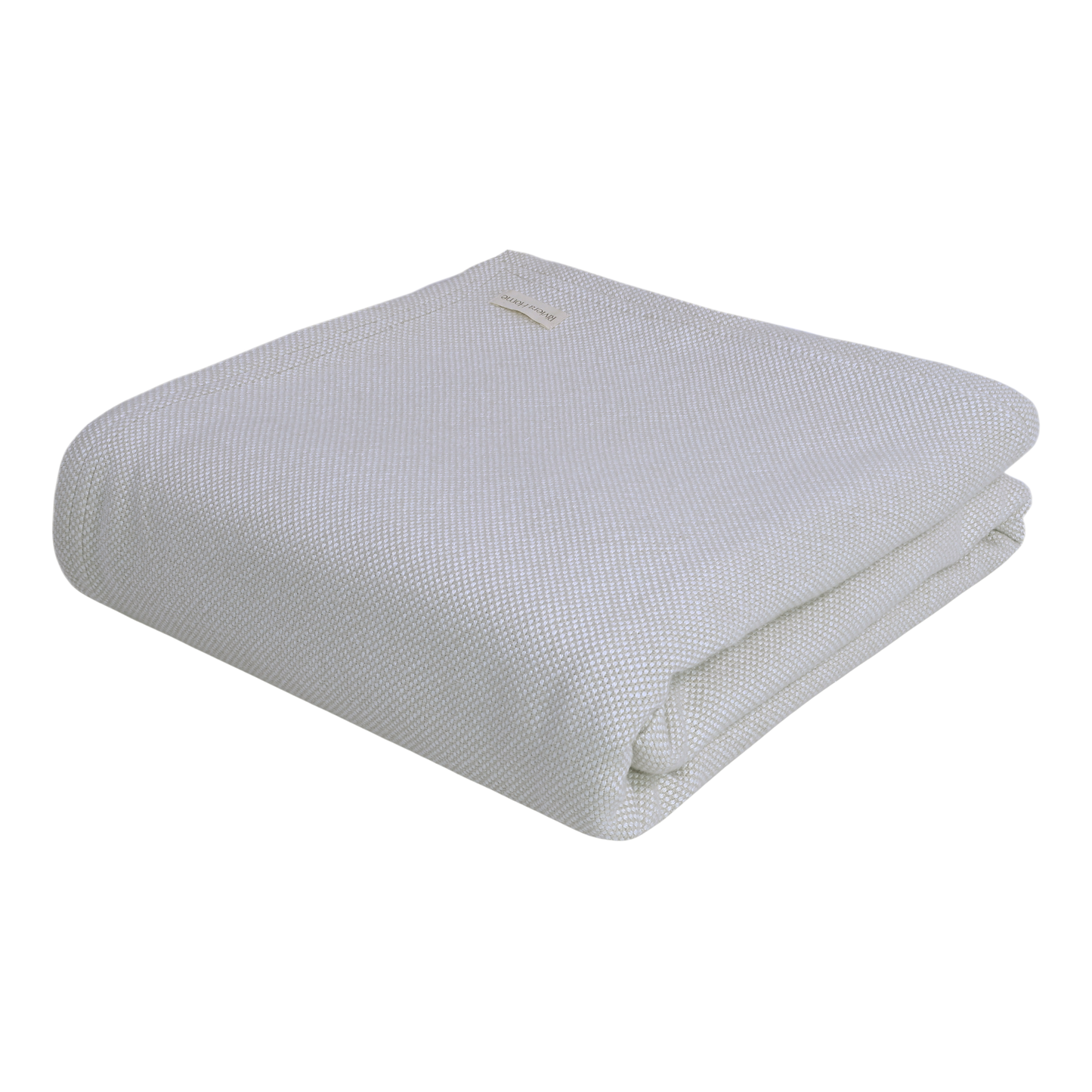 Basketweave Blanket, Warm Grey - Riviera Home