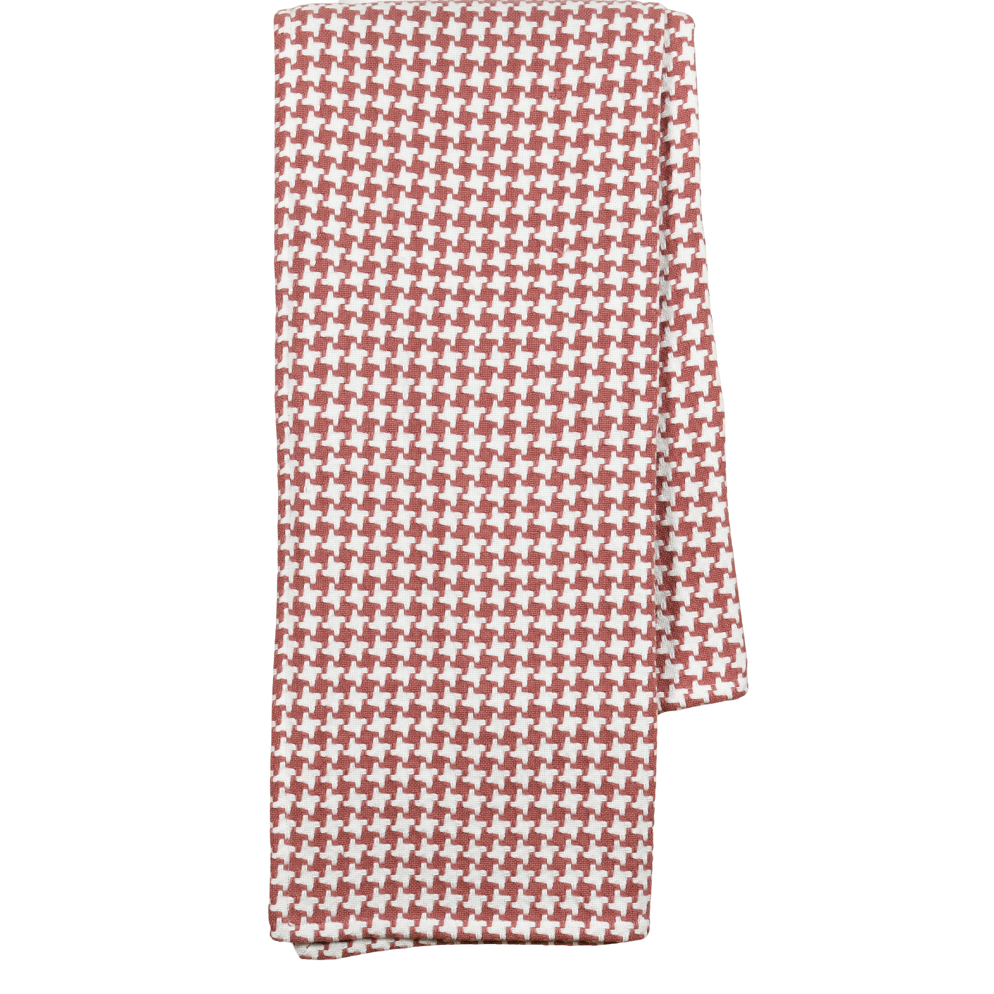 Houndstooth Cotton/Hemp Blanket - Riviera Home