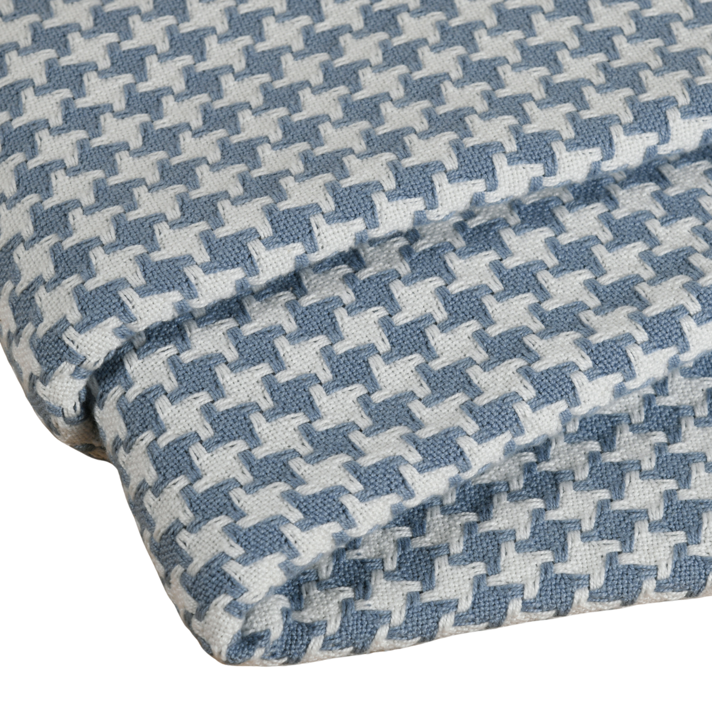 Houndstooth Cotton/Hemp Blanket - Riviera Home