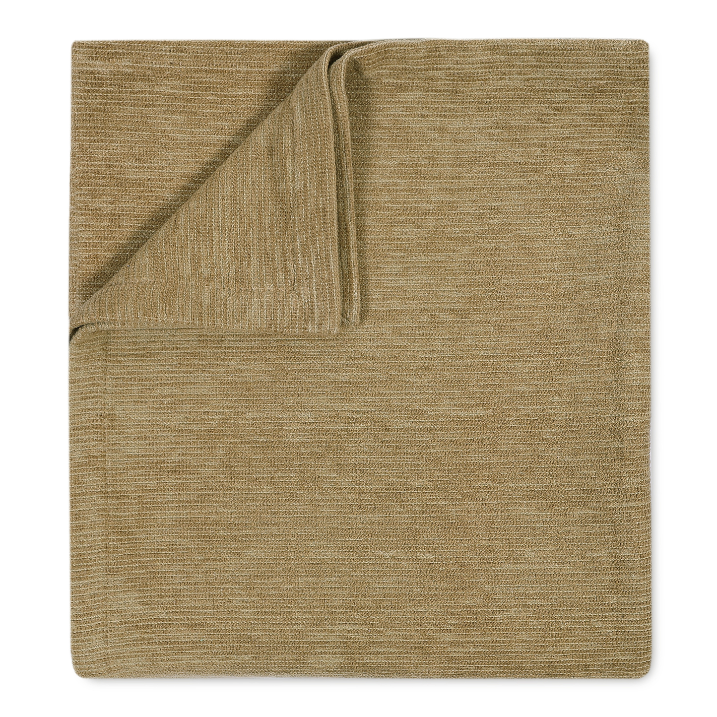 Jagged Rib Chenille Blanket, Lark - Riviera Home