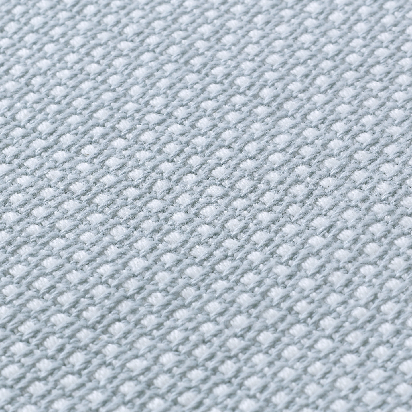 Pasco Yarn Dyed Cotton Blanket, Pearl Blue - Riviera Home